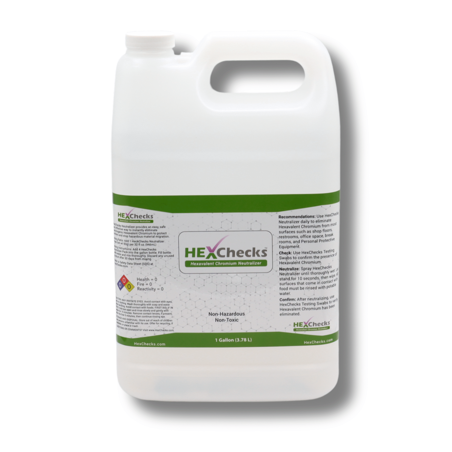 Lock Neutralization Kit Cr6 Neutralizer Gallon Jug Kits – HexChecks