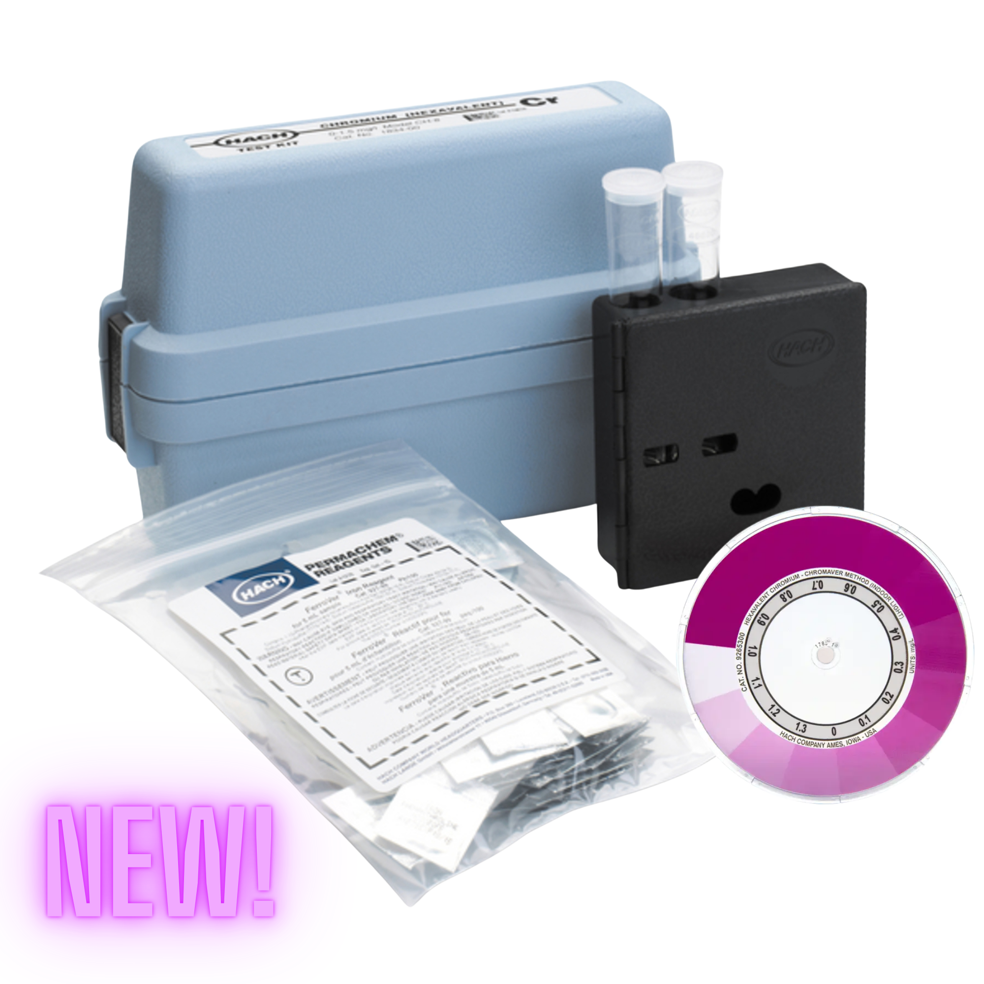 Hach CH-8 Hexavalent Chromium Water Test Kit